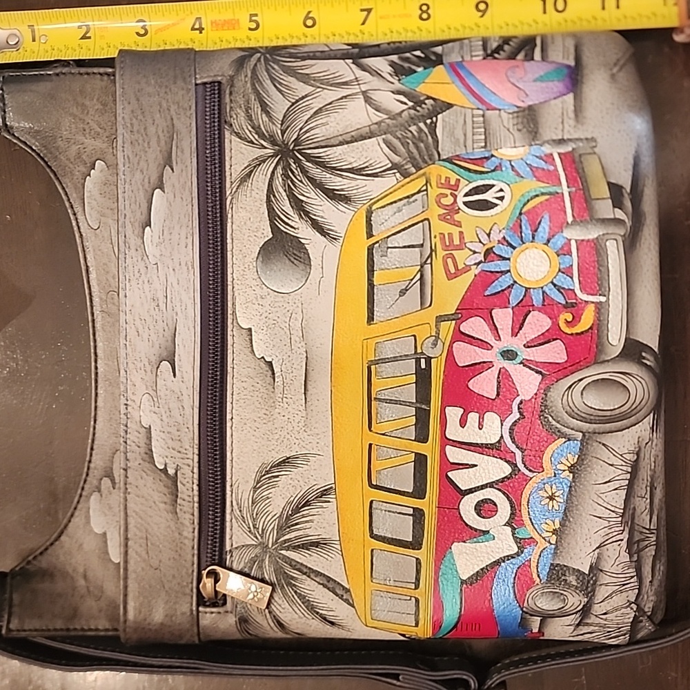 Anushcka Hobo NWOT Leather Happy Camper